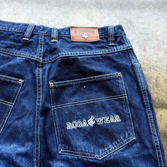 Vintage Baggy y2k Rocawear Southpole style jorts - Picture 2 of 5